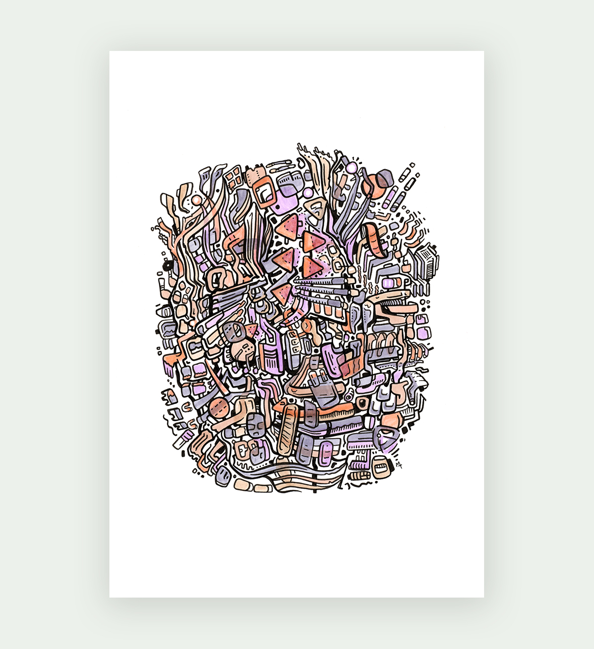 Passengers art print 13
